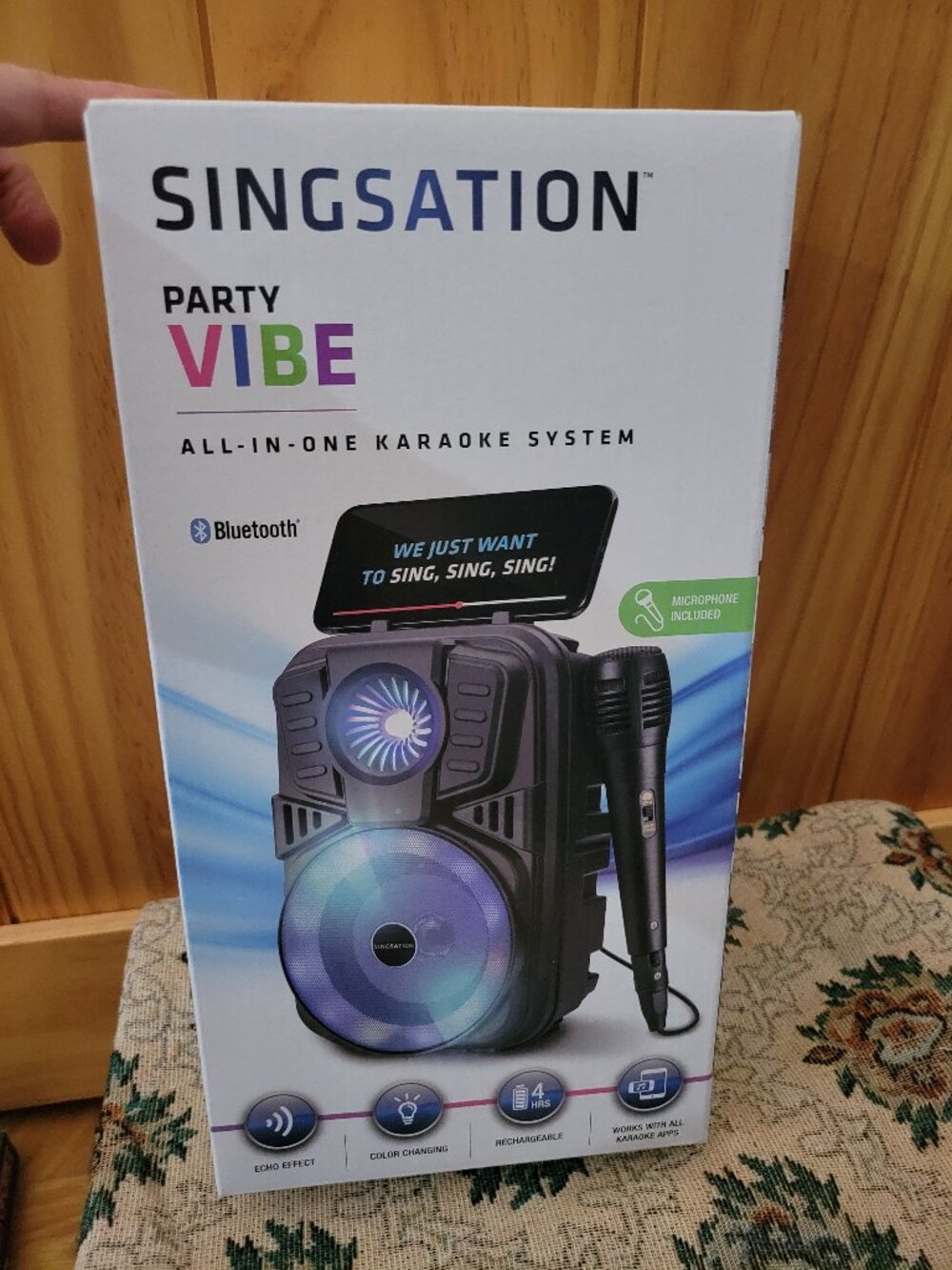 New Singstation Party Vibe Karaoke System